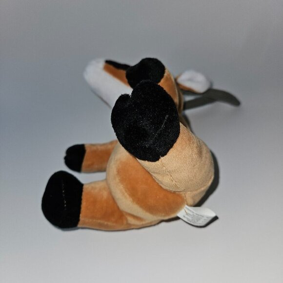 Curto Toy Brown Antelope Plush 7.5"  Stuffed Animal Toy Sewn Eyes - Picture 5 of 7